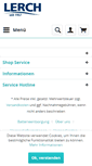 Mobile Screenshot of lerch-raumklima.de
